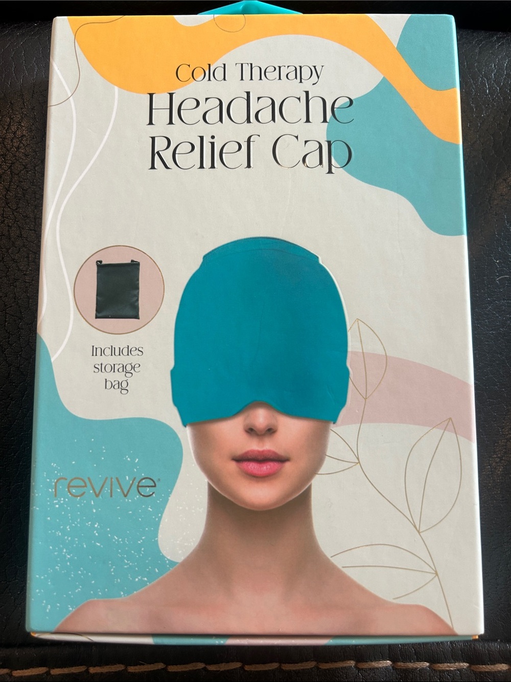 Cold Therapy Headache Relief Cap - Teal